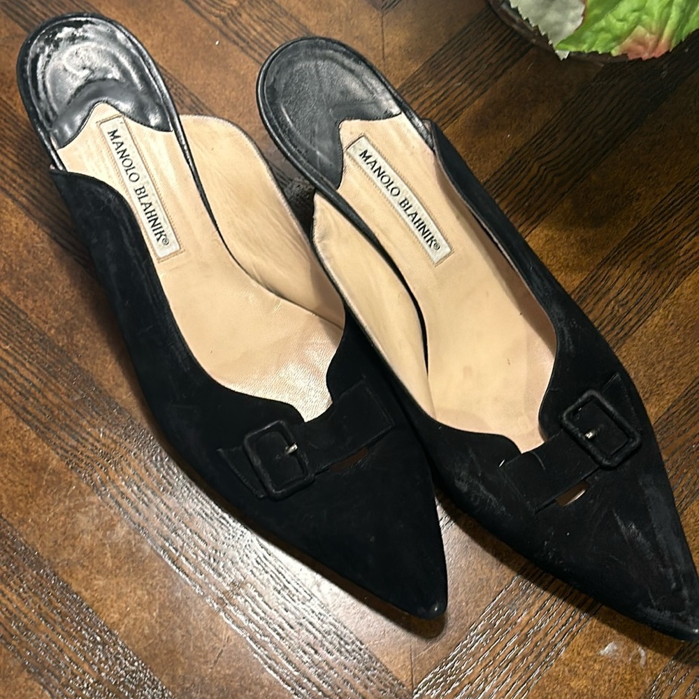Manolo Blahnik Shoe Size 41 1/2 = 10.5 US